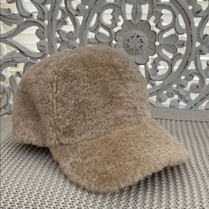 Kate Spade Sherpa baseball style hat